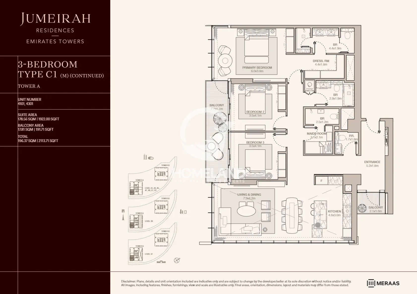 3 BR Type C1